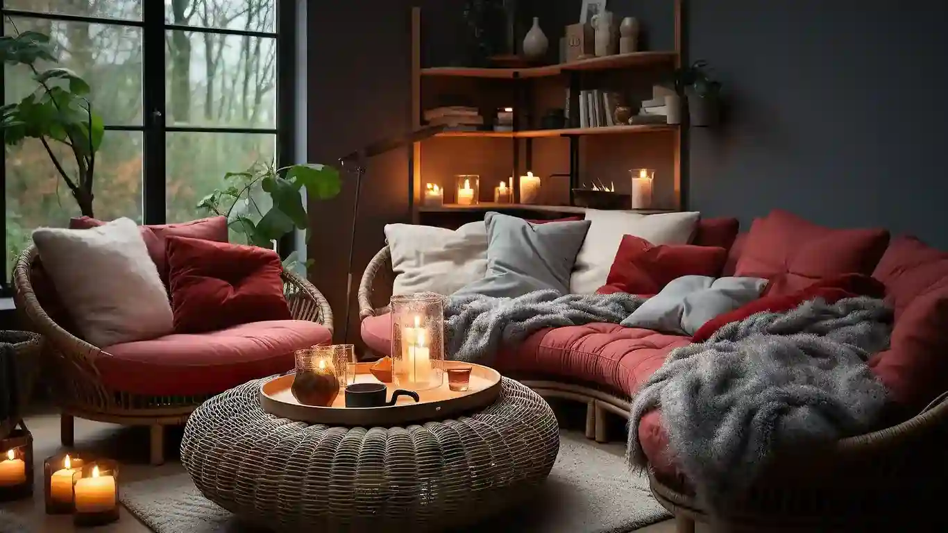 Small apartment decor cozy seating nooks