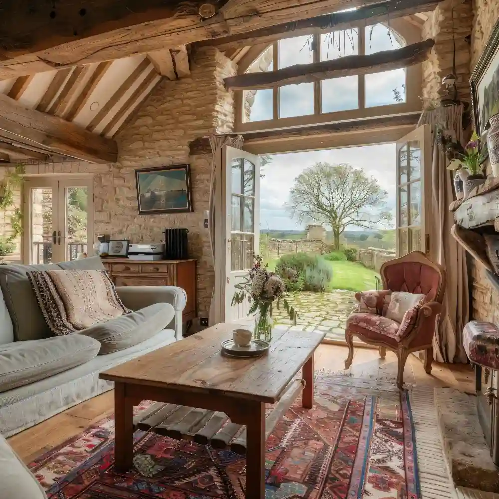 Country Farmhouse Living Room Feel So Cozy
