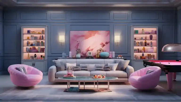 Modern Living Room Idea - Mobile version image