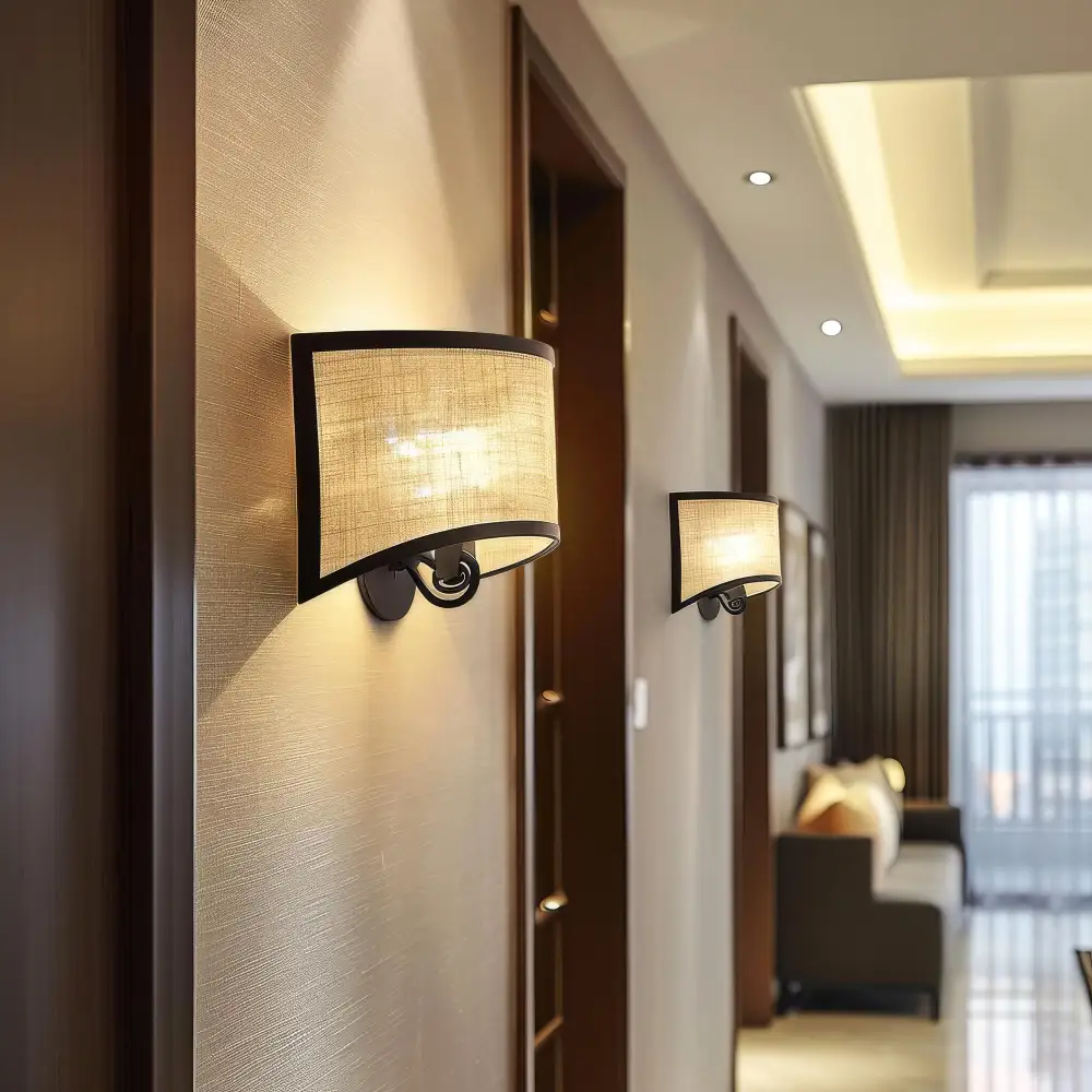 a Plug-In or Hardwired Wall Sconce Pair