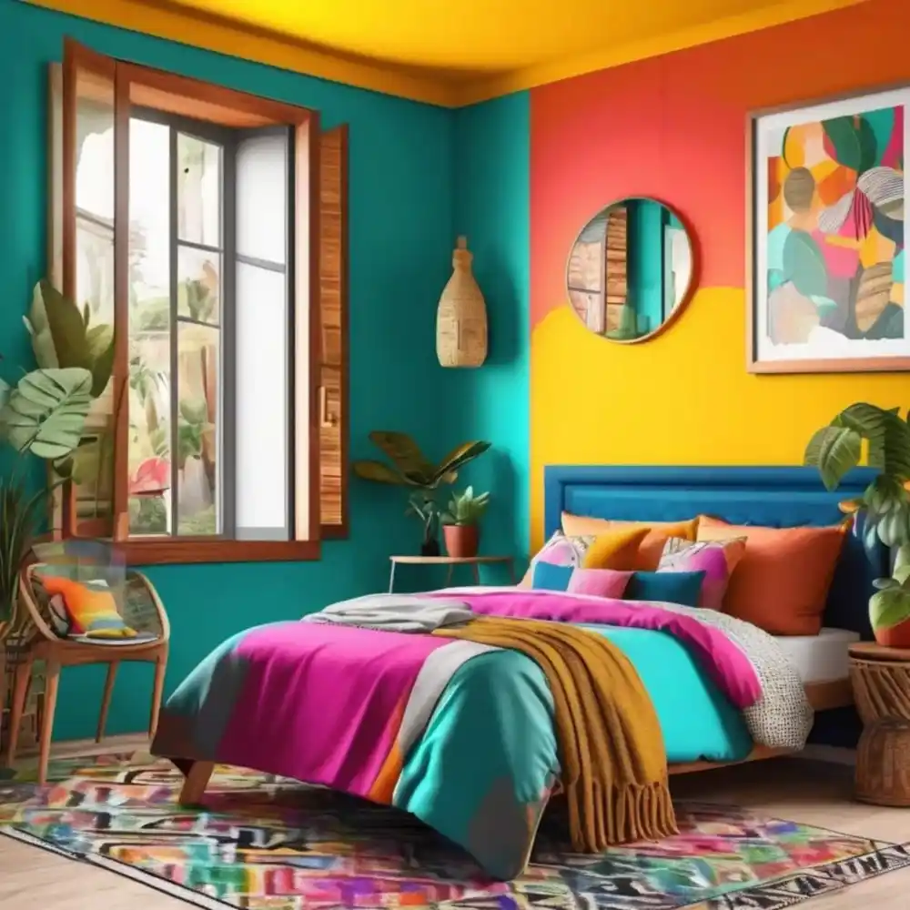 Start With a Candy-Bright Wall Color