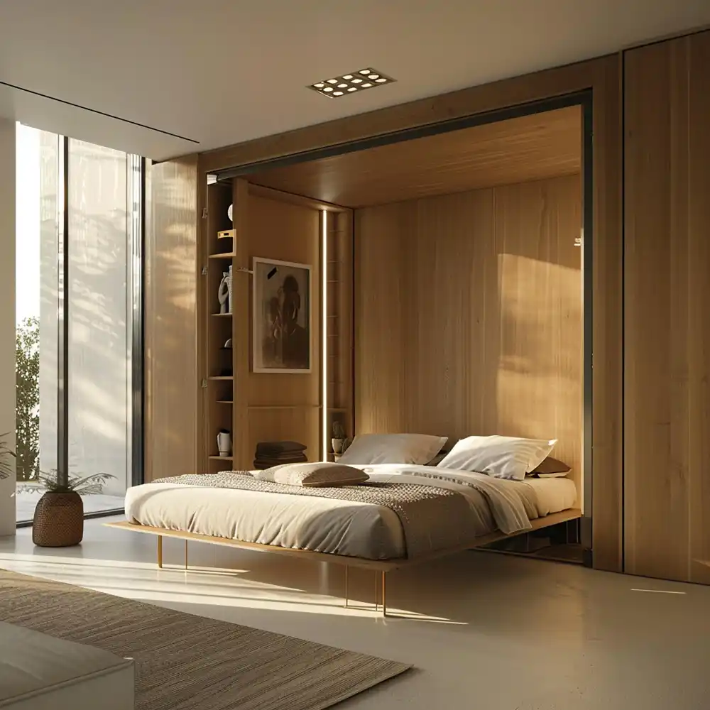 Two Natural Wood Tones, Both Matte