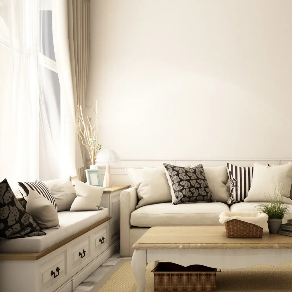 Warm White or Sand Walls