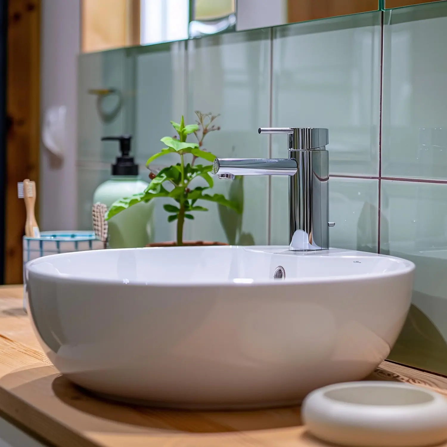 Bathroom sink ideas compared, showing undermount, vessel, pedestal, and wall-mounted basins in modern bathrooms