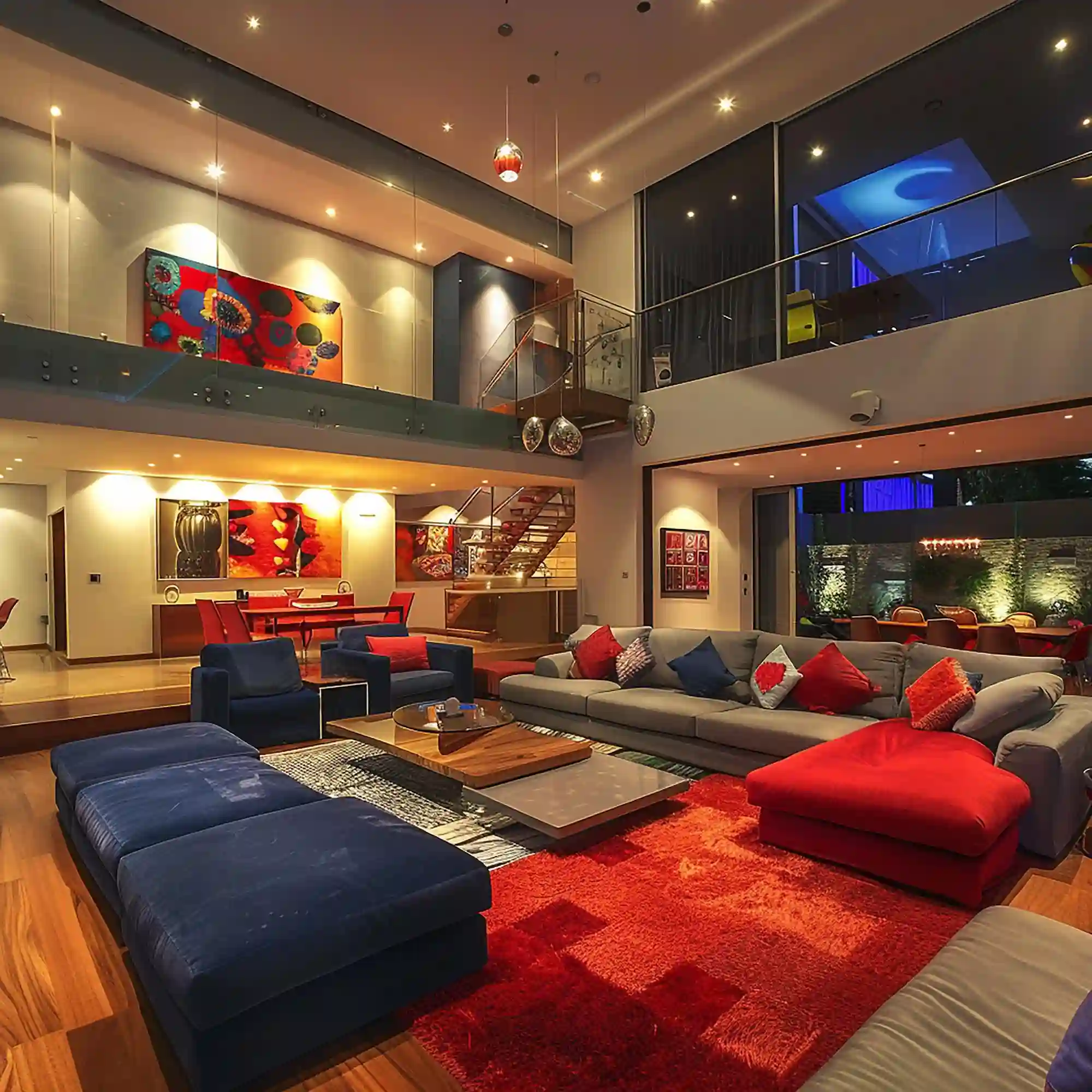 Twelve guest-ready man cave layouts with sleeper sofas, daybeds, wall beds, desks, media walls, and closed storage